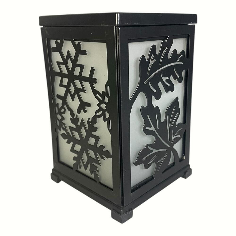 Partylite Change-O-Luminary Fall/Winter Candle Holder - Picture 1 of 7
